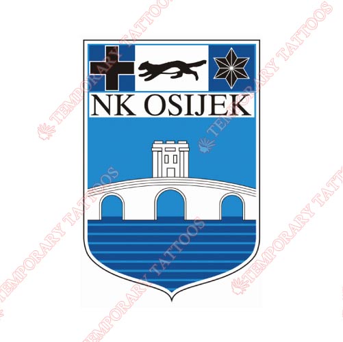 NK Osijek Customize Temporary Tattoos Stickers NO.8413